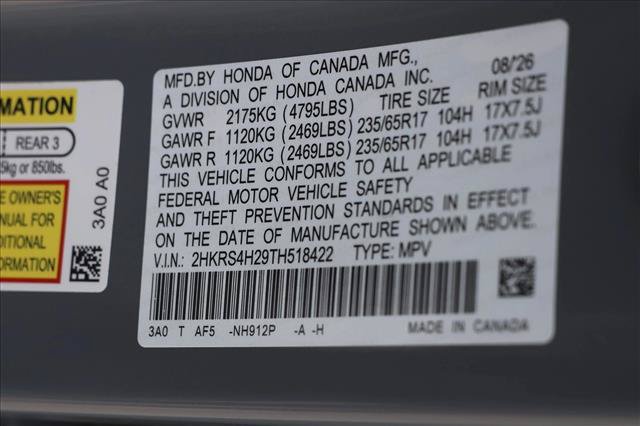 New 2026 Honda CR-V LX image 23