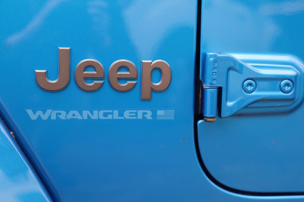 Used 2023 Jeep Wrangler Unlimited Rubicon 4xe w/ Steel Bumper Group AWD/4WD image 33