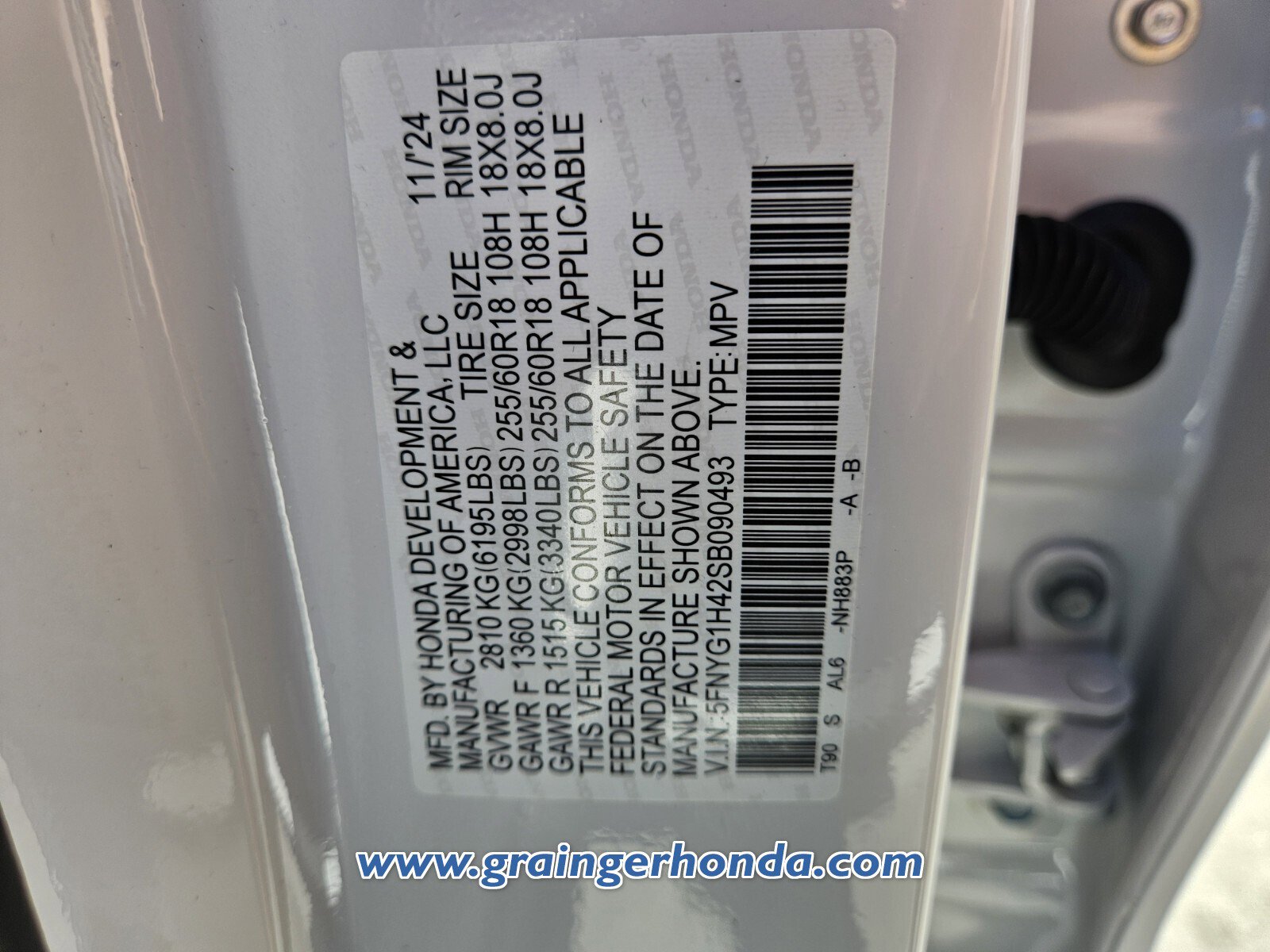 New 2025 Honda Pilot EX-L image 13