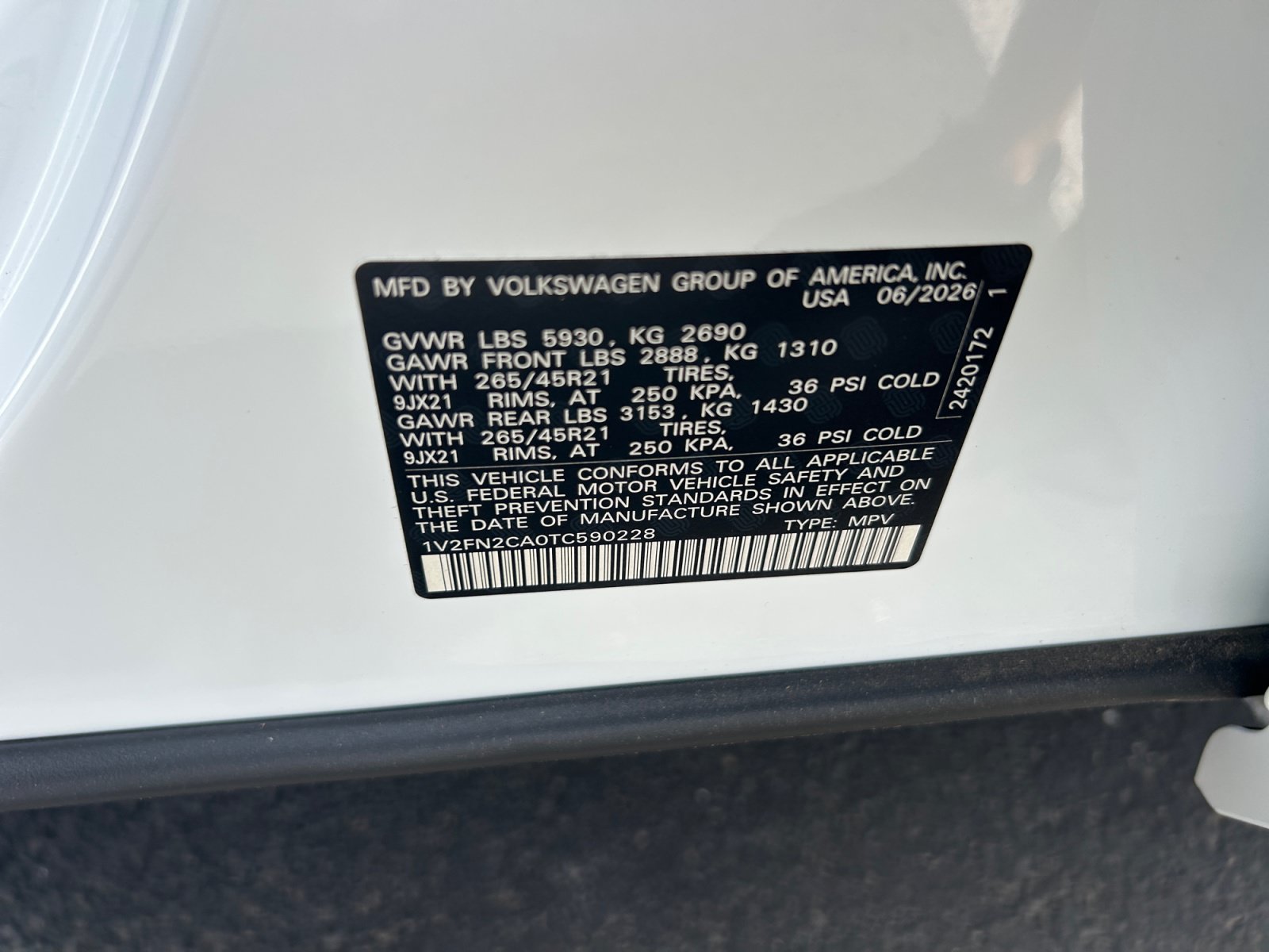 New 2026 Volkswagen Atlas SEL Premium R-Line AWD/4WD image 24
