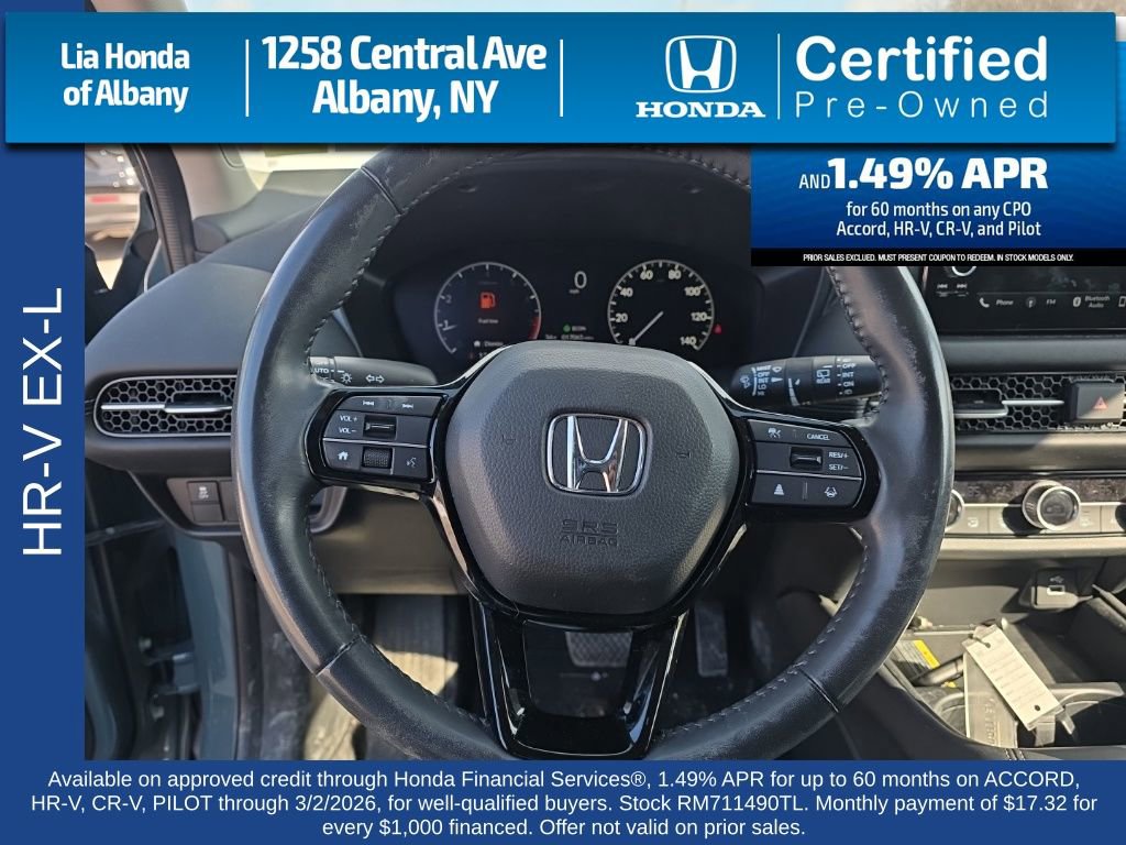 Certified 2024 Honda HR-V EX-L image 13