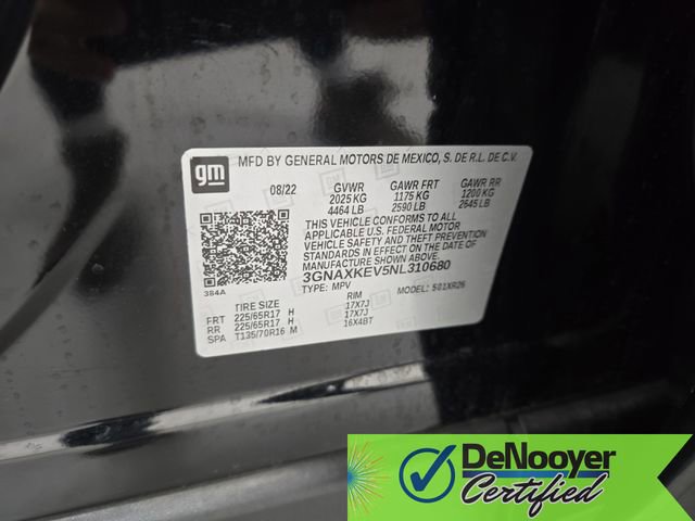 Used 2022 Chevrolet Equinox LT w/ LPO, Floor Liner Package image 33