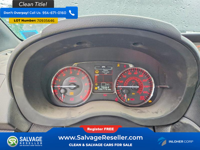 Used 2015 Subaru WRX STI Limited AWD/4WD image 12