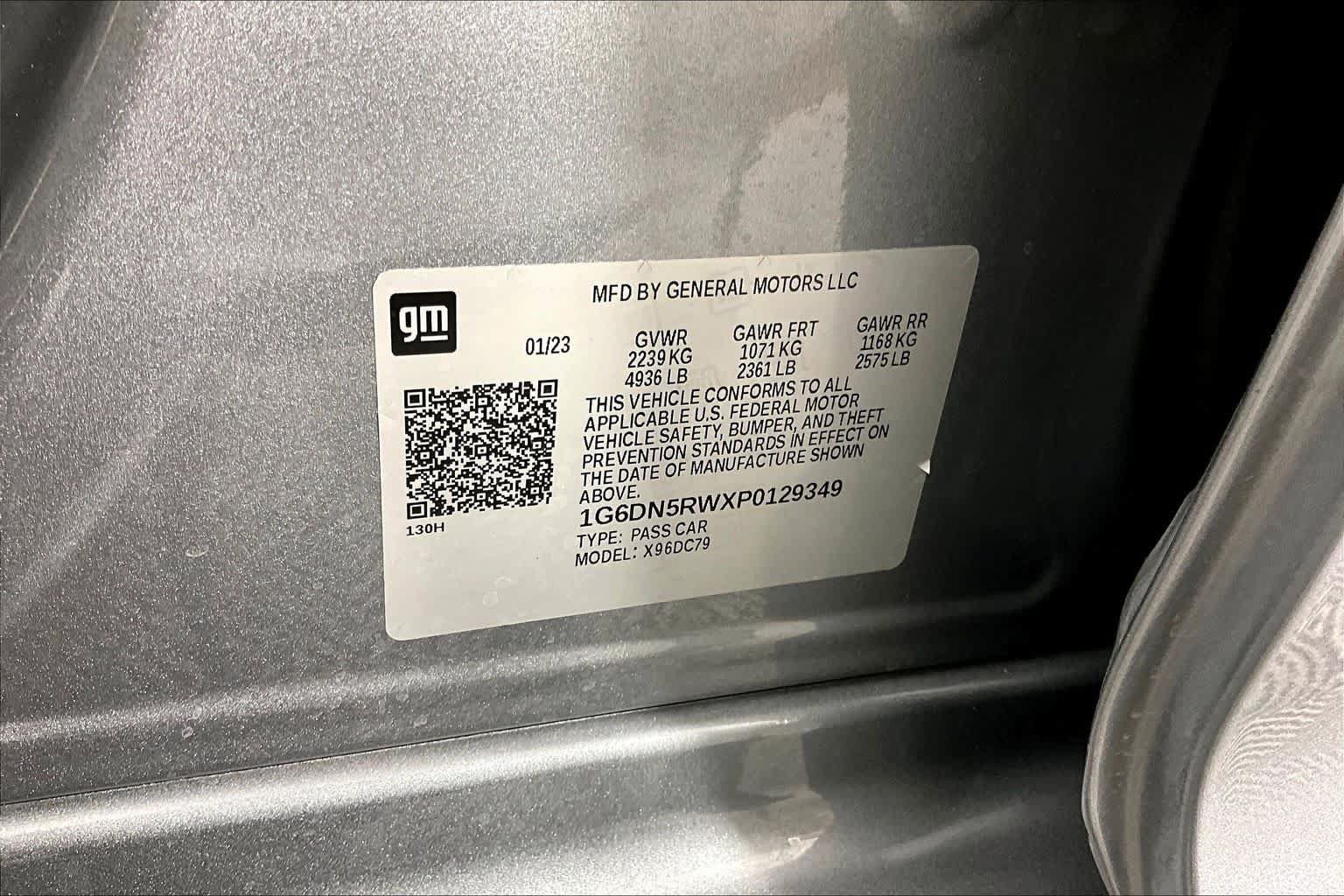Certified 2023 Cadillac CT5 Premium Luxury w/ Parking Package RWD image 33