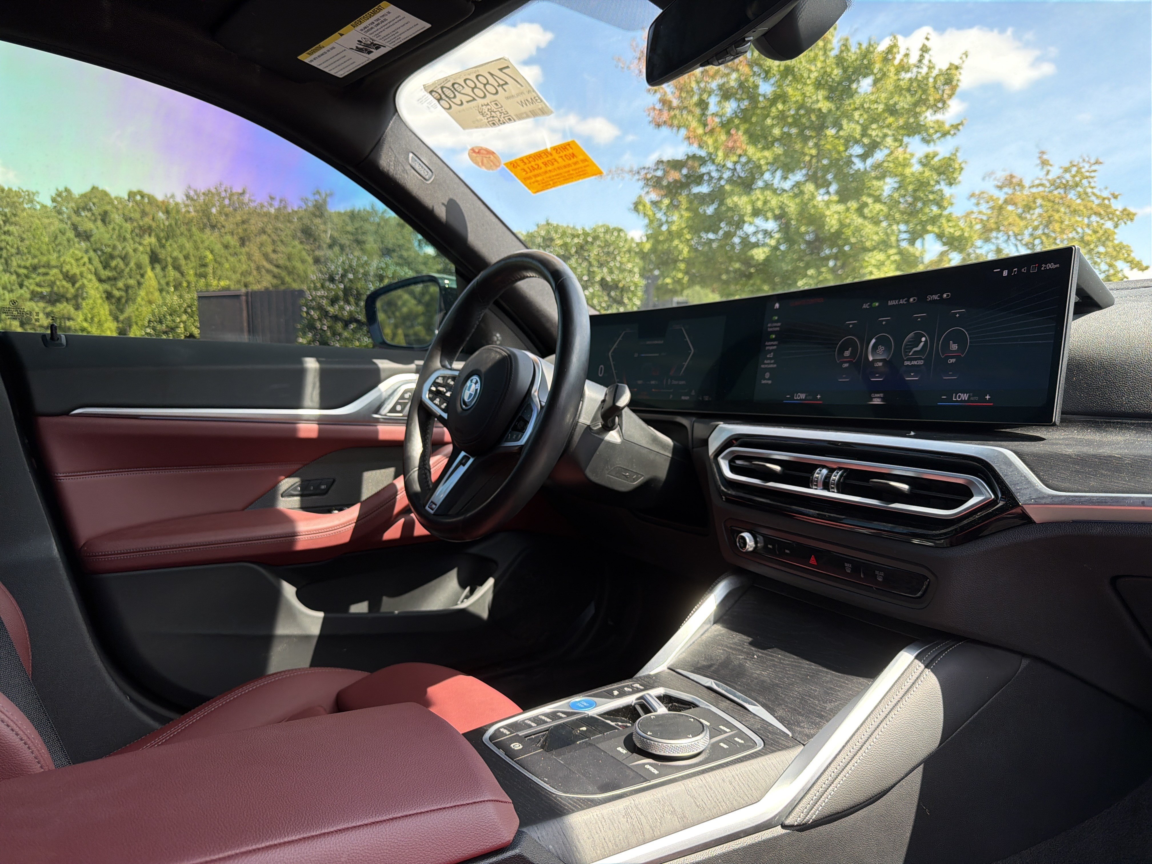 Used 2023 BMW i4 eDrive40 w/ M Sport Package RWD image 6