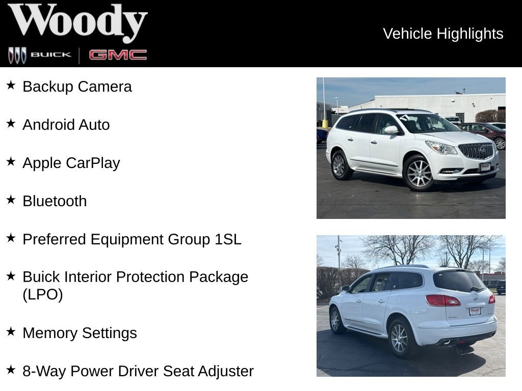 Used 2017 Buick Enclave Leather image 3