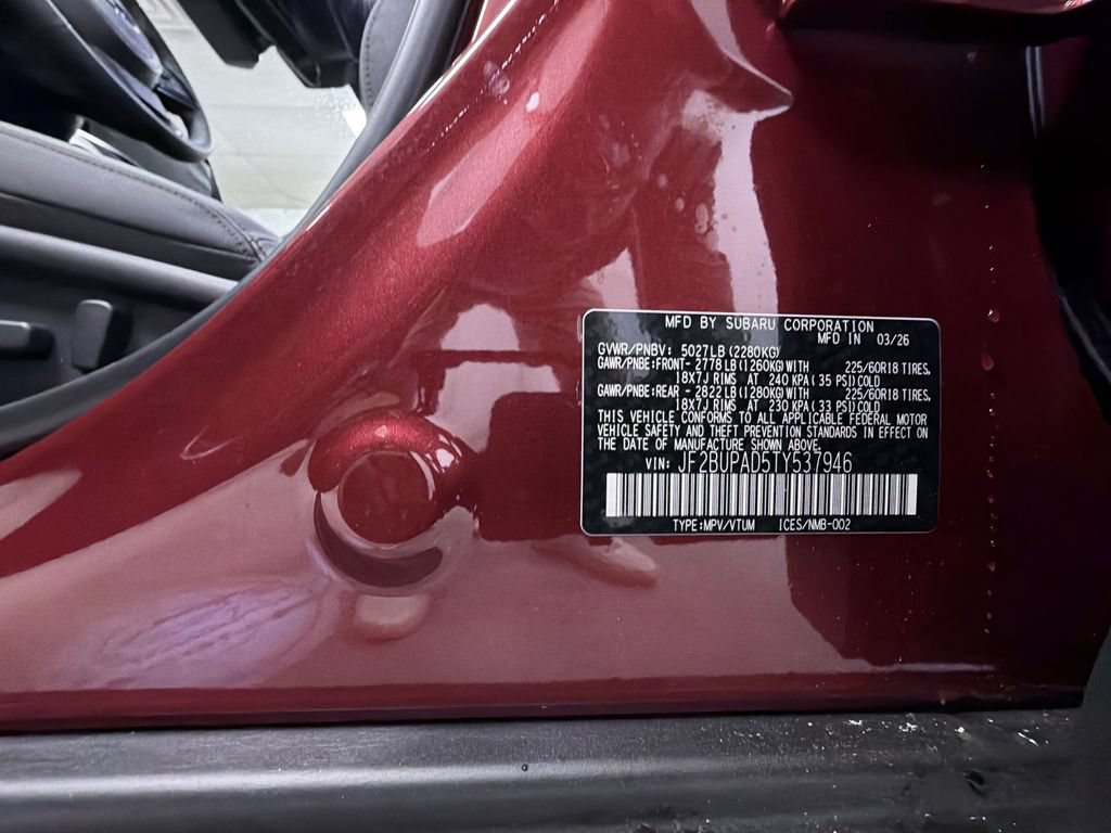 New 2026 Subaru Outback Premium AWD/4WD image 15