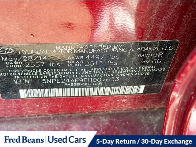 Used 2015 Hyundai Sonata SE w/ Option Group 02 FWD image 28