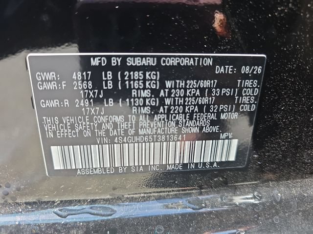 New 2026 Subaru Crosstrek 2.5i Premium AWD/4WD image 25