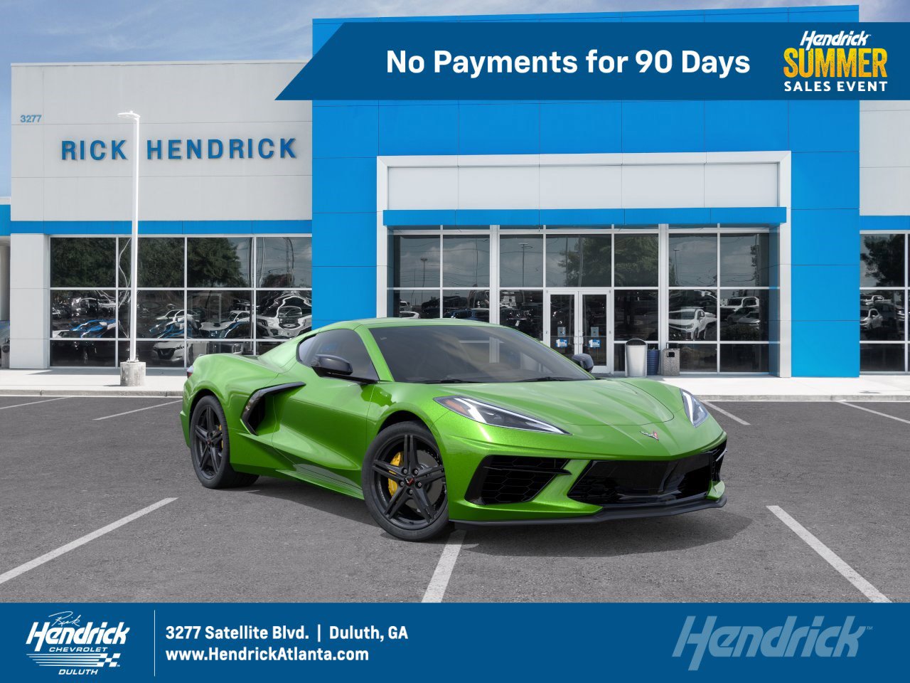 New 2026 Chevrolet Corvette Stingray Coupe w/ 1LT RWD image 1