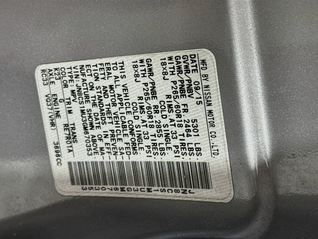 Used 2016 INFINITI QX70 2WD image 42