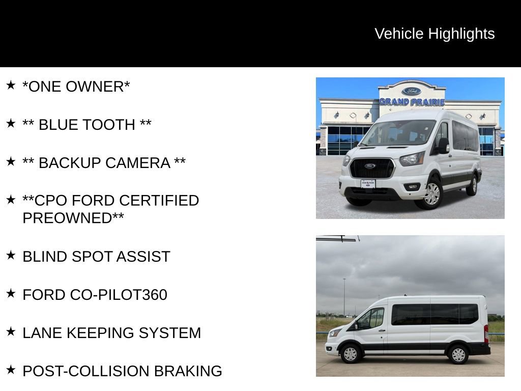 Used 2024 Ford Transit 350 XLT RWD image 4