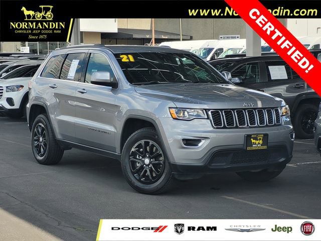 Certified 2021 Jeep Grand Cherokee Laredo