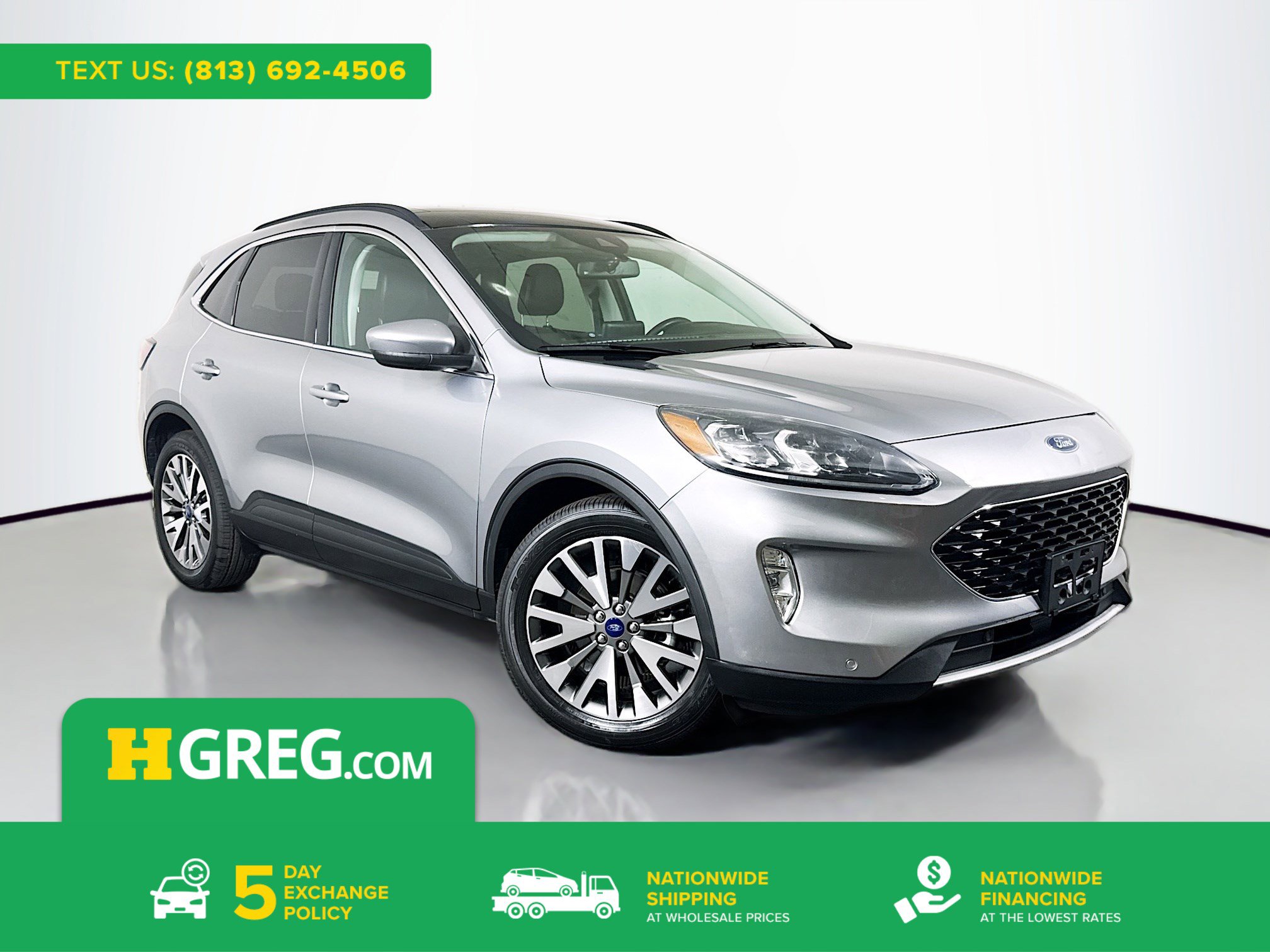 Used 2022 Ford Escape Titanium w/ Class II Trailer Tow Package image 1