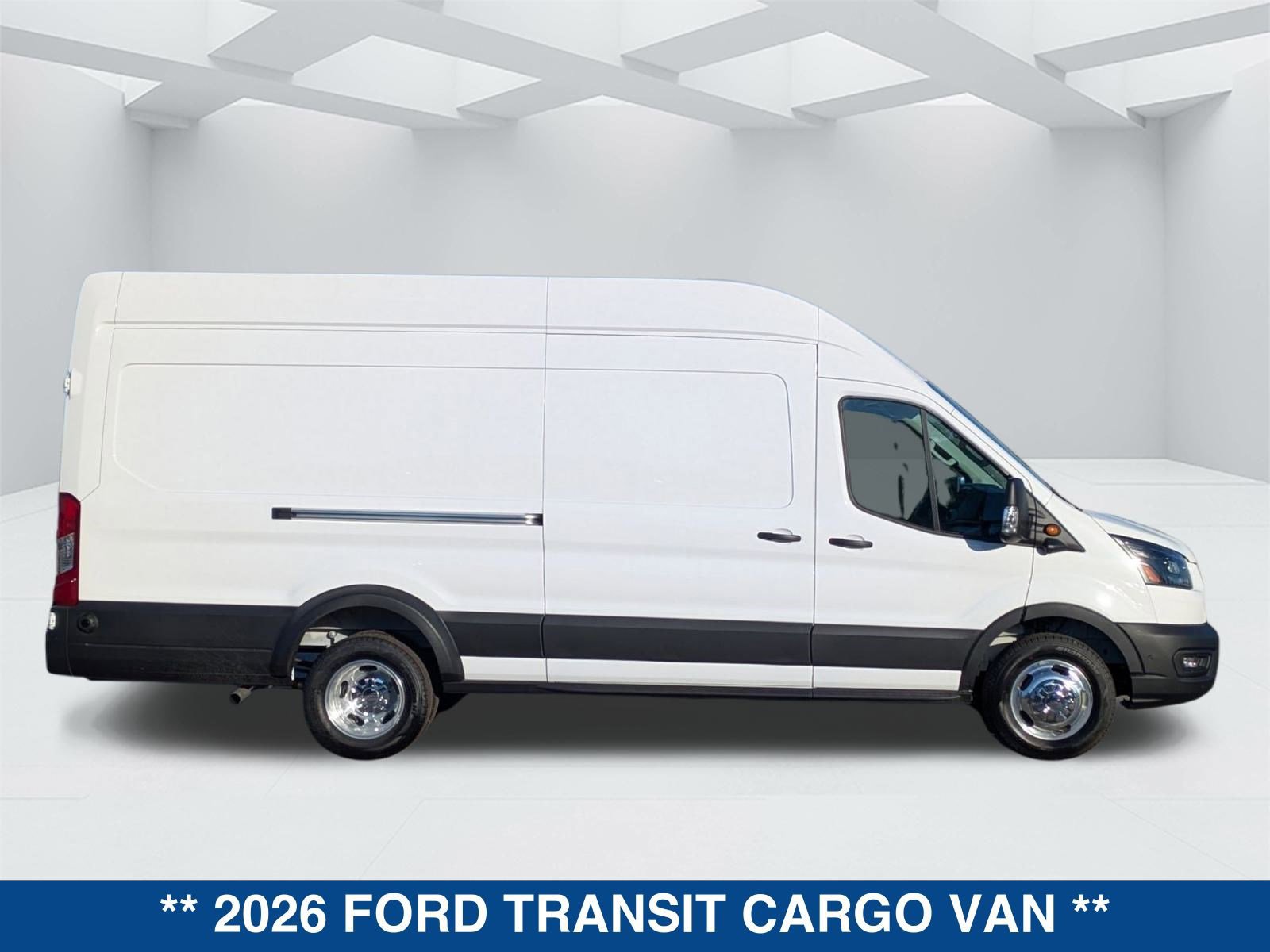 New 2026 Ford Transit 350 148 High Roof Extended DRW video 3