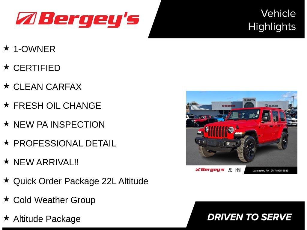 Used 2023 Jeep Wrangler Altitude image 8