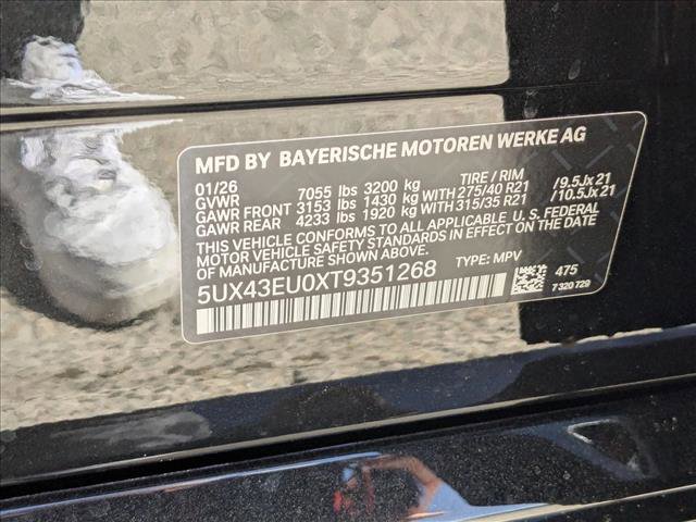 New 2026 BMW X5 xDrive50e w/ M Sport Package image 17