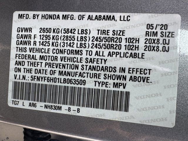 Used 2020 Honda Pilot Elite image 40