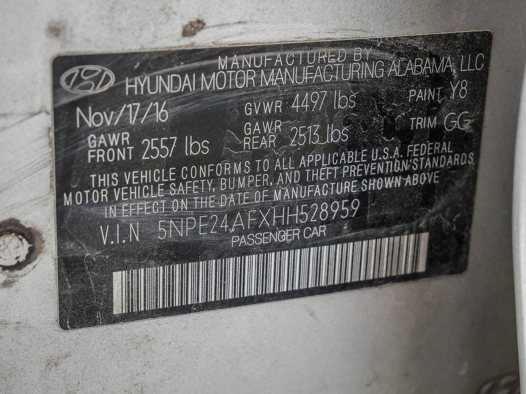 Used 2017 Hyundai Sonata SE FWD image 23