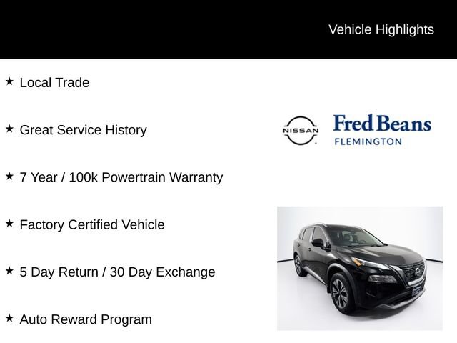 Certified 2023 Nissan Rogue SV w/ SV Premium B Package AWD/4WD image 6