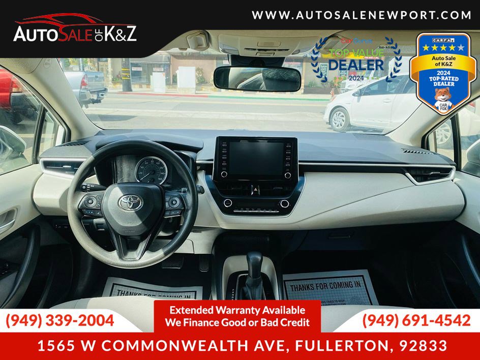 Used 2020 Toyota Corolla LE w/ Carpet Mat Package (TMS) FWD image 22