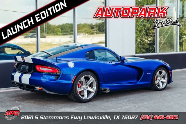 Used 2013 SRT Viper GTS w/ GTS Laguna Interior Pkg