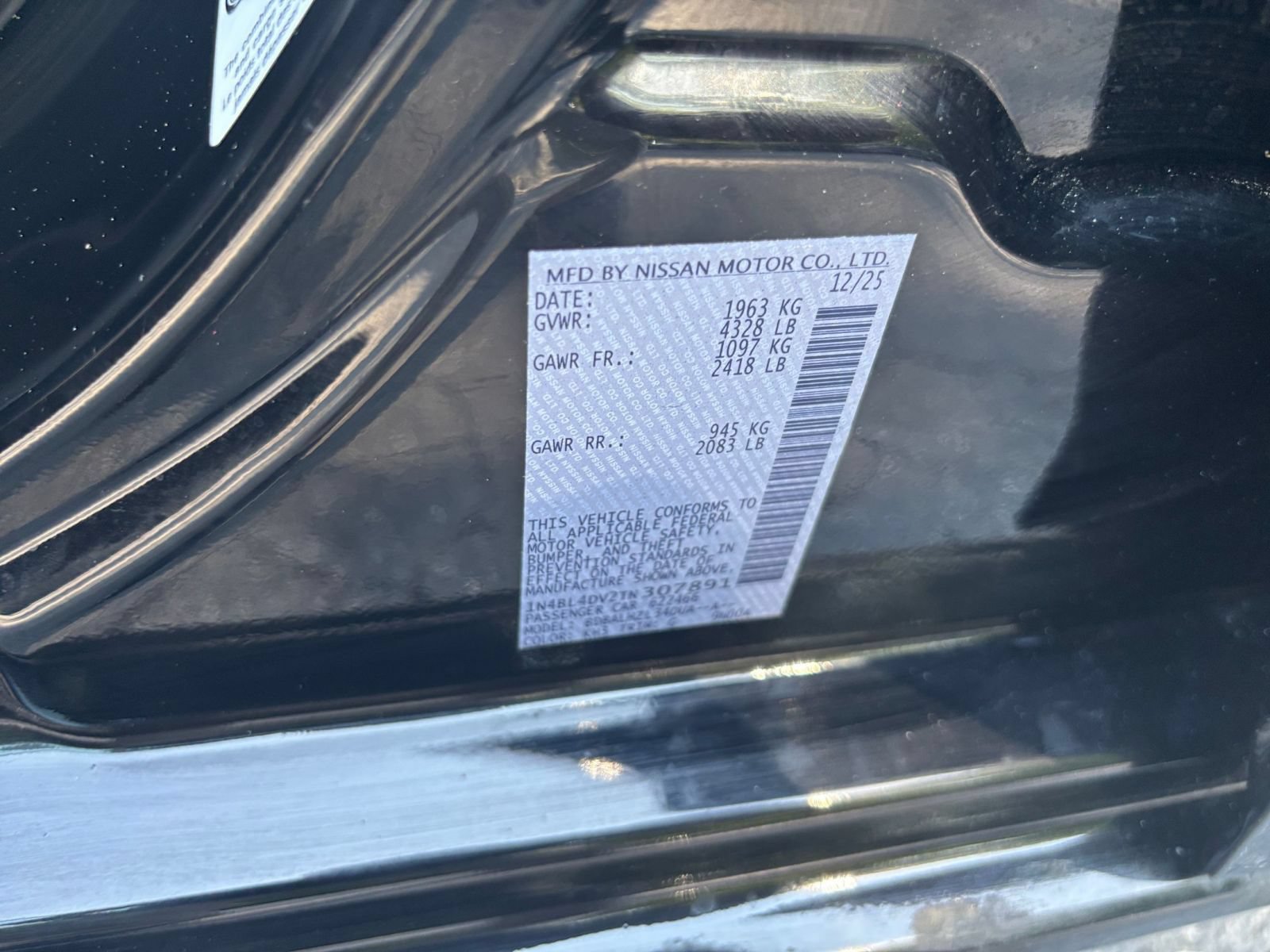 Used 2026 Nissan Altima 2.5 SV FWD image 23