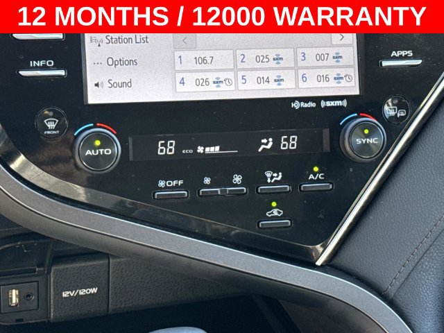 Used 2018 Toyota Camry XLE w/ Audio Package FWD image 22