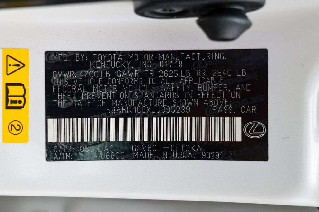 Used 2018 Lexus ES 350 w/ Premier Package image 61