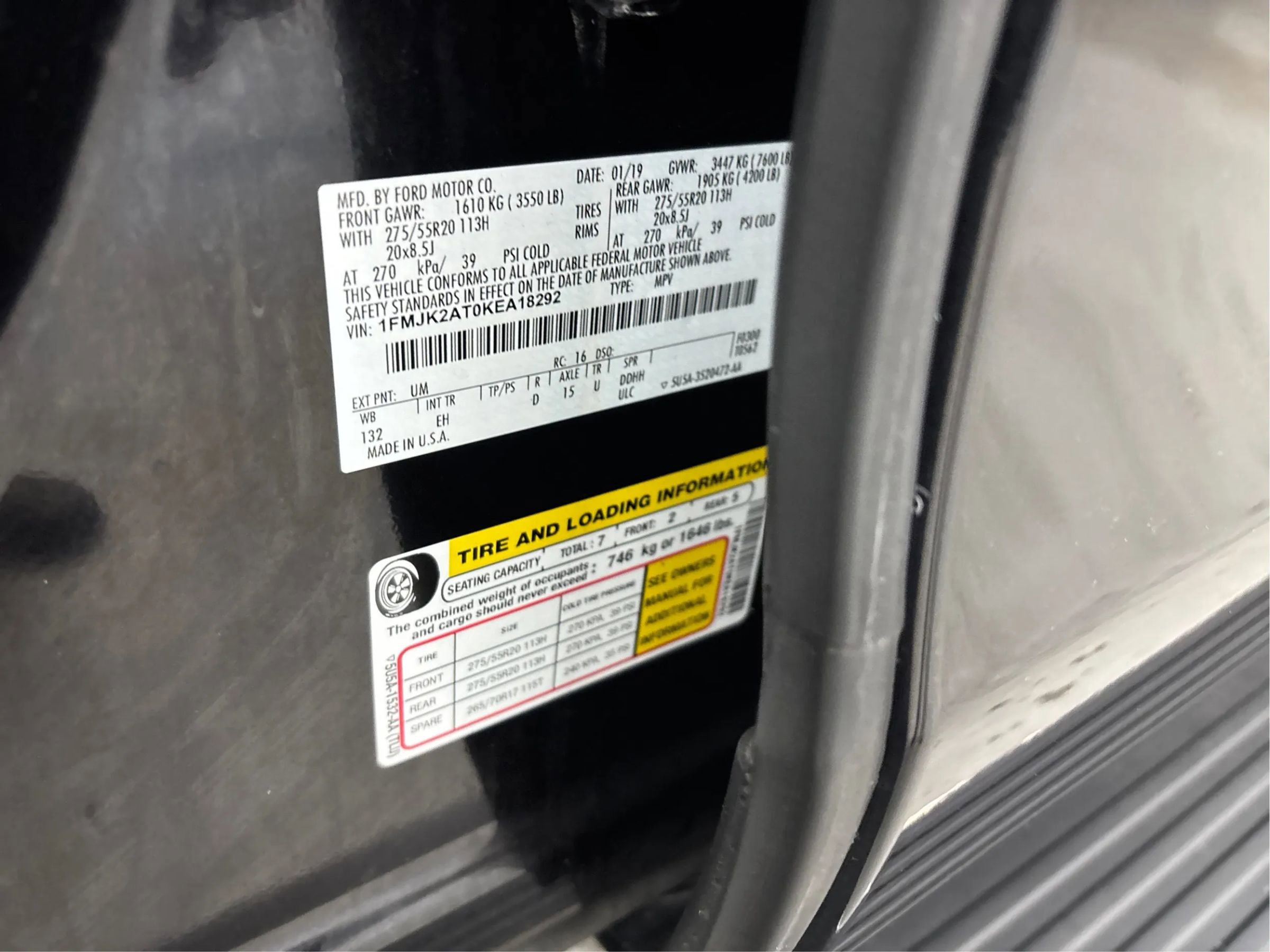 Used 2019 Ford Expedition Max Limited w/ Equipment Group 301A image 30