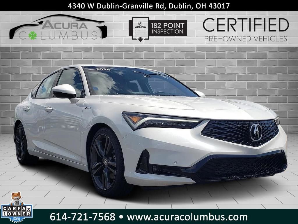 Certified 2024 Acura Integra A-Spec FWD image 1