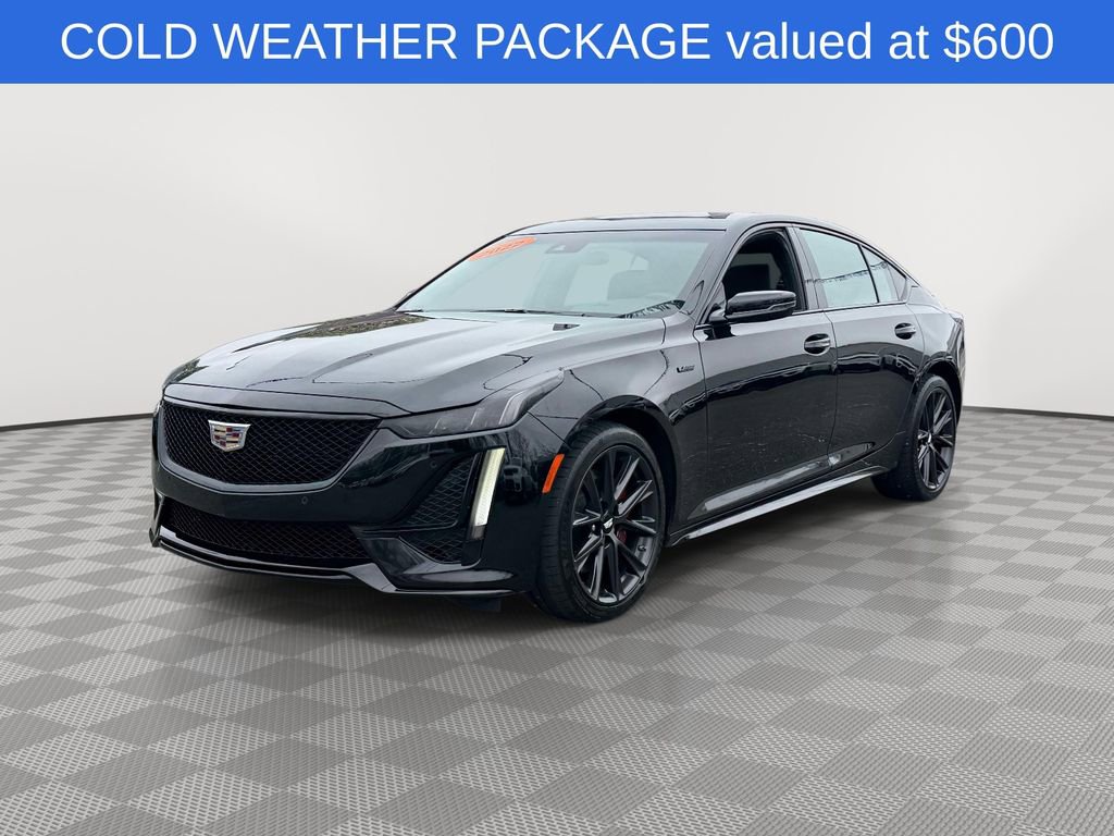 Used 2022 Cadillac CT5 V w/ Cold Weather Package AWD/4WD image 3