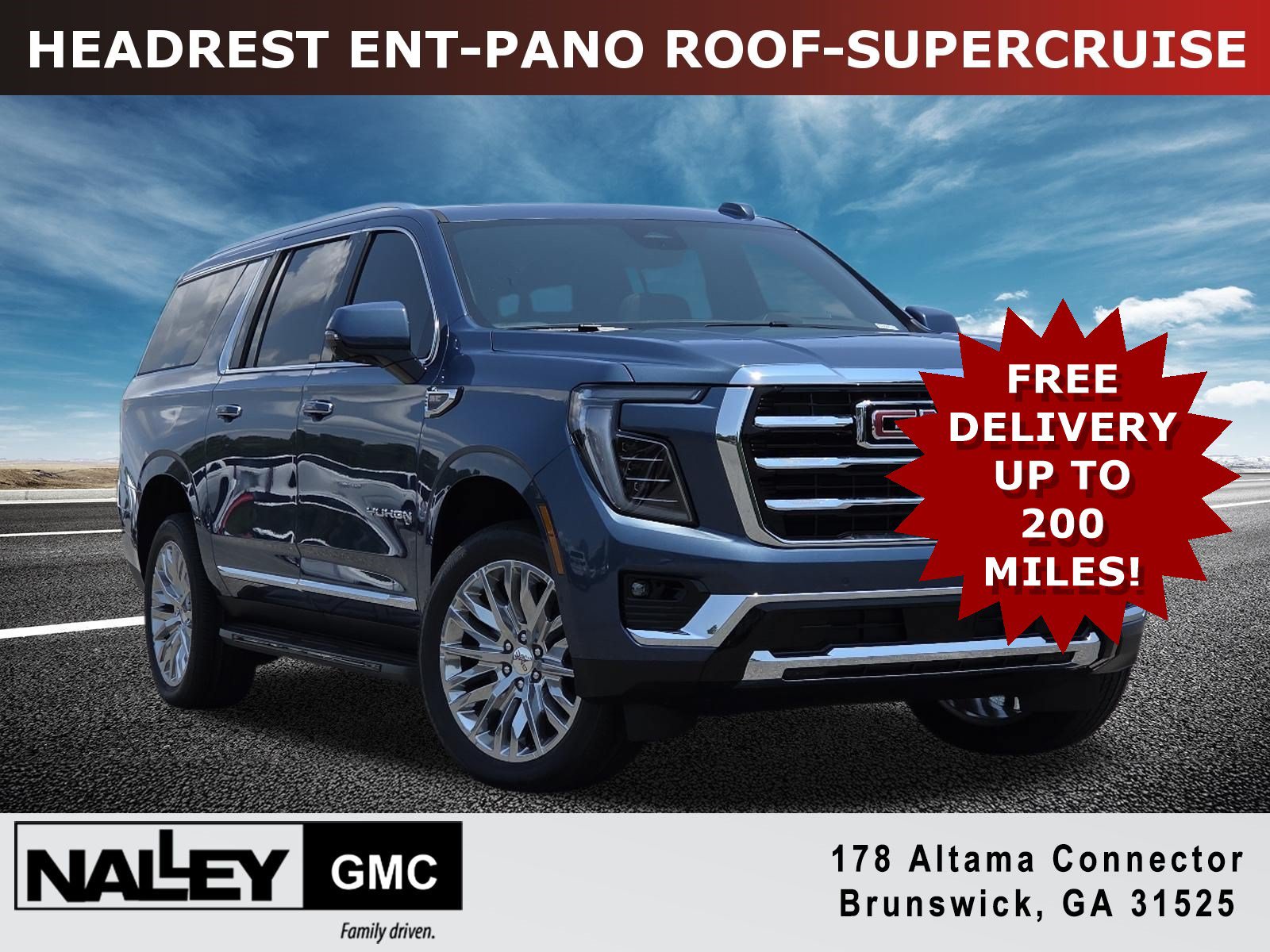 New 2026 GMC Yukon XL Elevation w/ Elevation Premium Package AWD/4WD 360° Tour