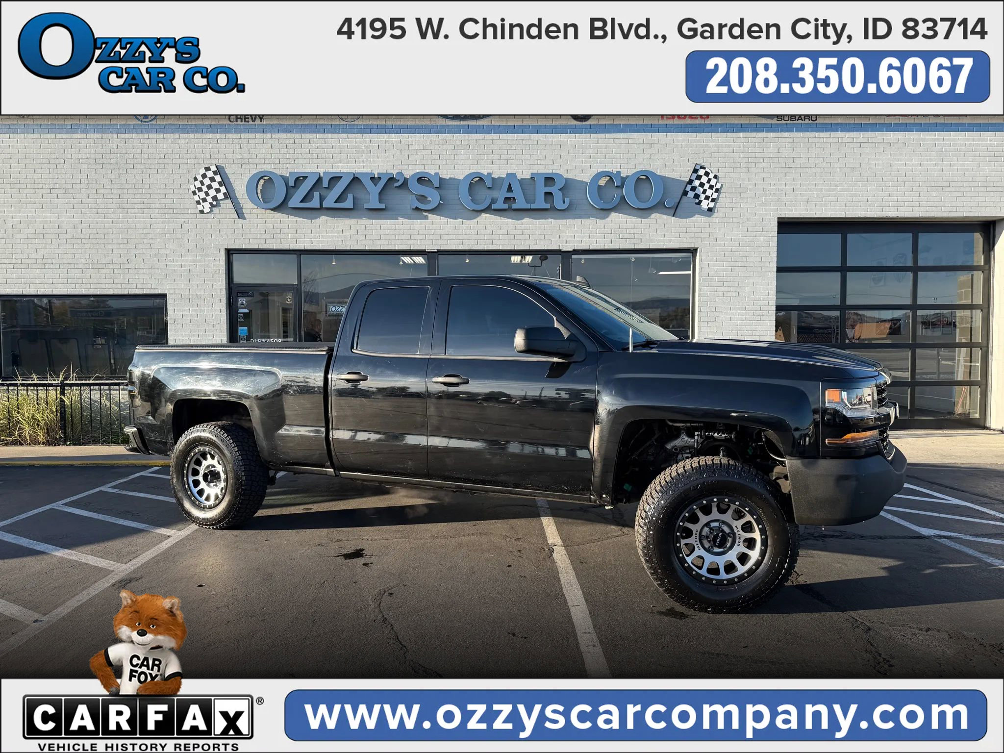 Used 2017 Chevrolet Silverado 1500 W/T w/ Black Out Edition image 1
