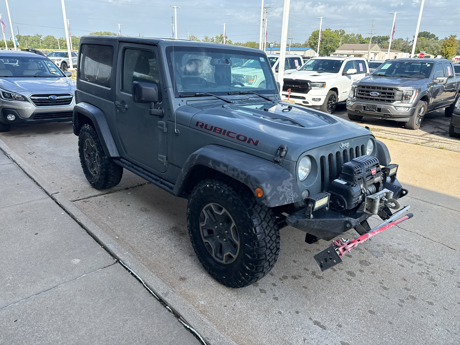 Used 2014 Jeep Wrangler Rubicon AWD/4WD image 3