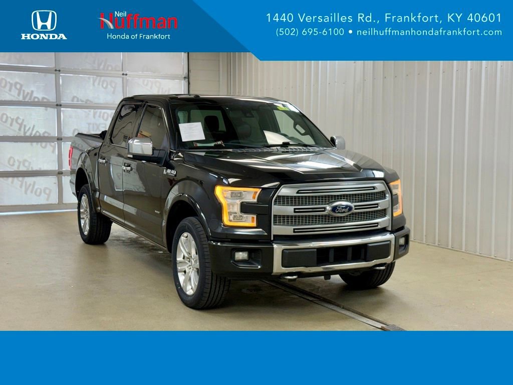 Used 2015 Ford F150 Platinum w/ Trailer Tow Package