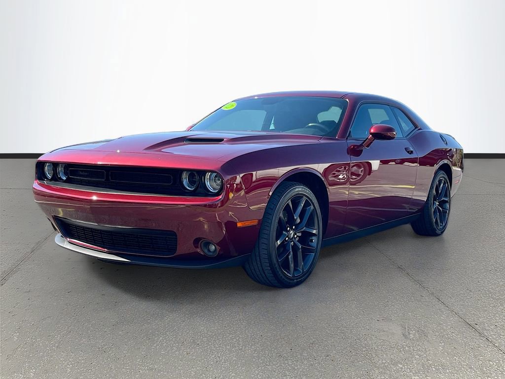 Used 2021 Dodge Challenger SXT w/ Blacktop Package RWD image 3