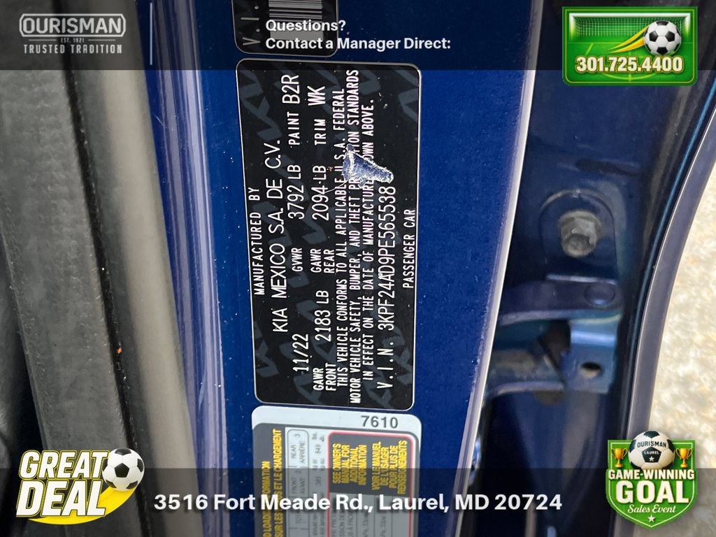 Used 2023 Kia Forte LXS FWD image 28