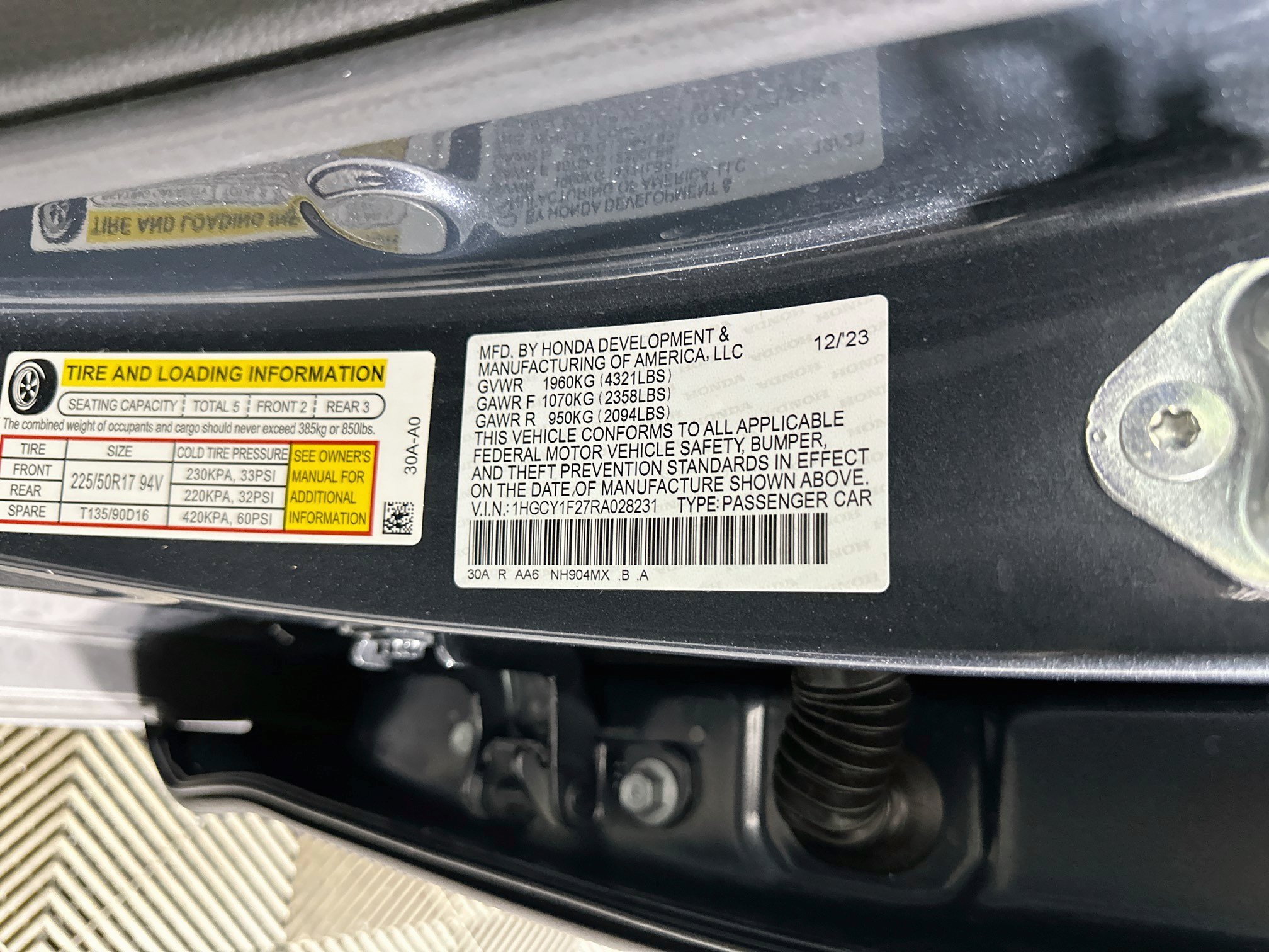 Used 2024 Honda Accord LX image 12