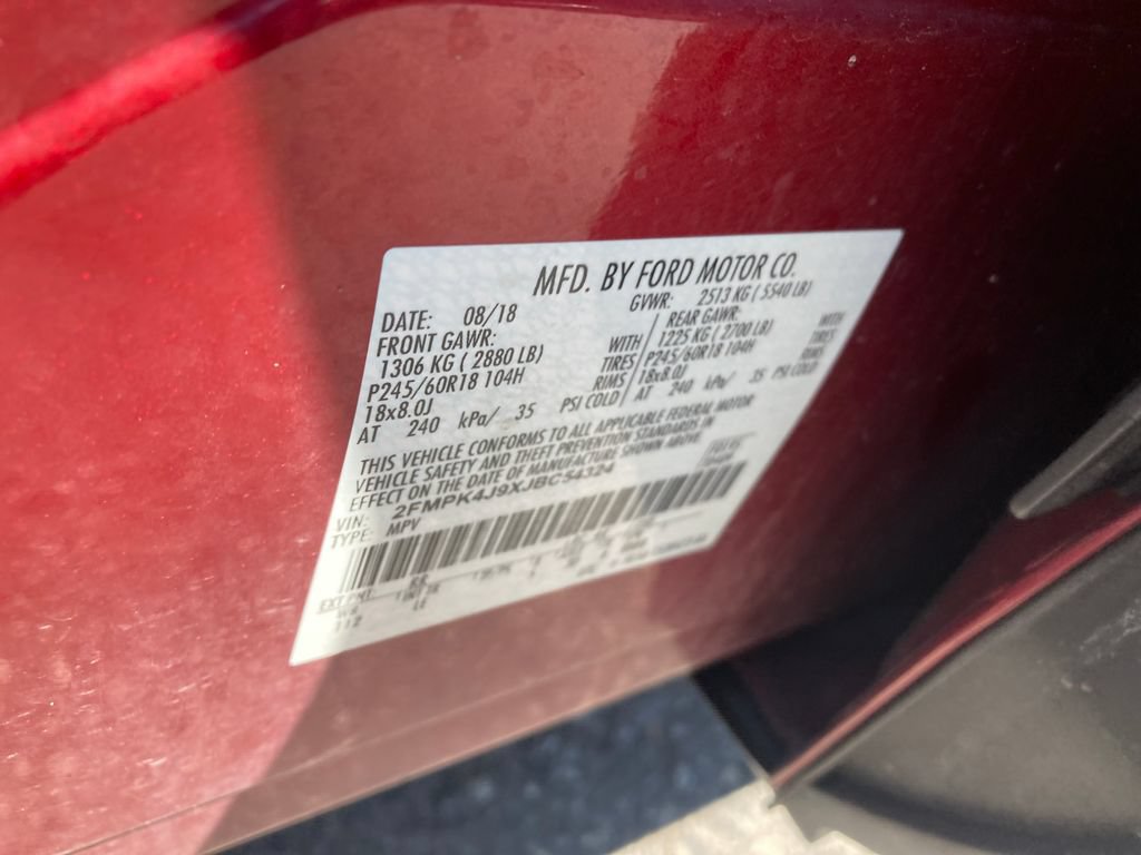 Used 2018 Ford Edge SEL w/ Equipment Group 201A AWD/4WD image 34