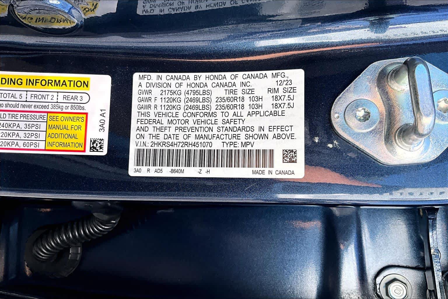 Used 2024 Honda CR-V EX-L image 35