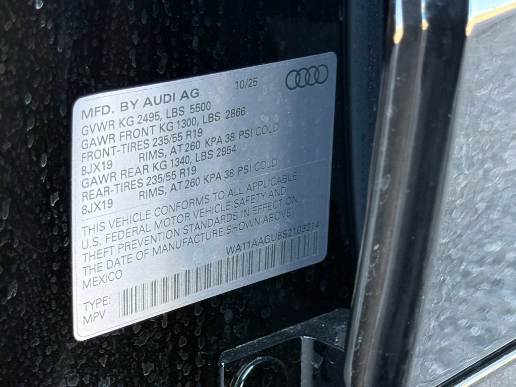 Used 2025 Audi Q5 Premium w/ Convenience Package AWD/4WD image 75