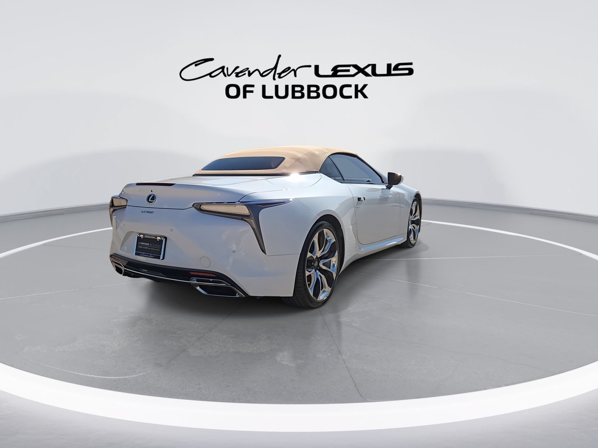 Certified 2022 Lexus LC 500 Convertible w/ Touring Package RWD image 8