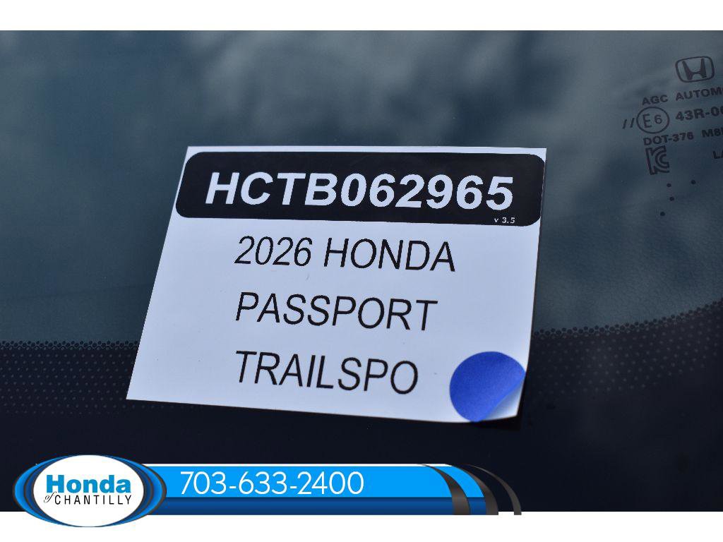 New 2026 Honda Passport TrailSport Elite image 38