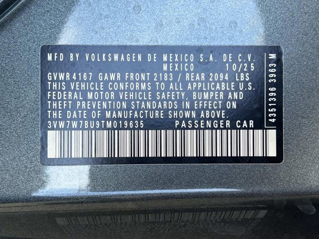 New 2026 Volkswagen Jetta SE image 25