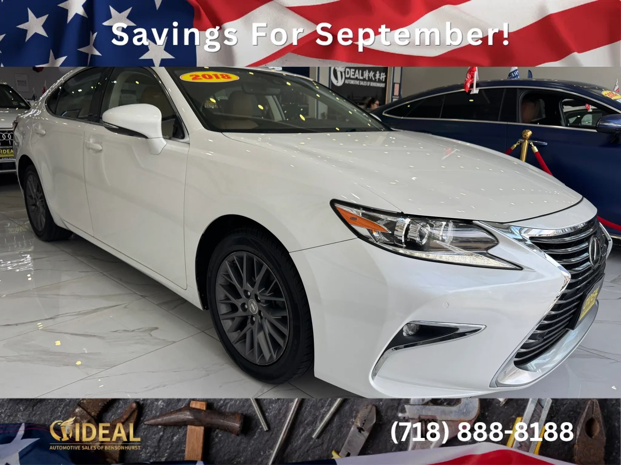 Used 2018 Lexus ES 350 w/ Premier Package