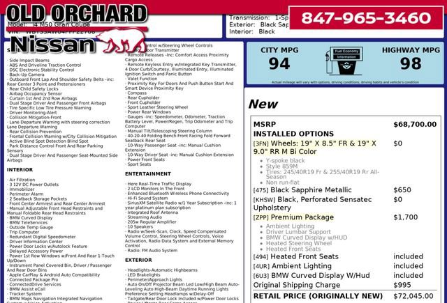 Used 2023 BMW i4 M50 w/ Premium Package image 8