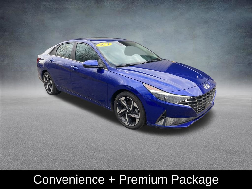 Used 2021 Hyundai Elantra SEL w/ Convenience + Premium Package FWD image 9