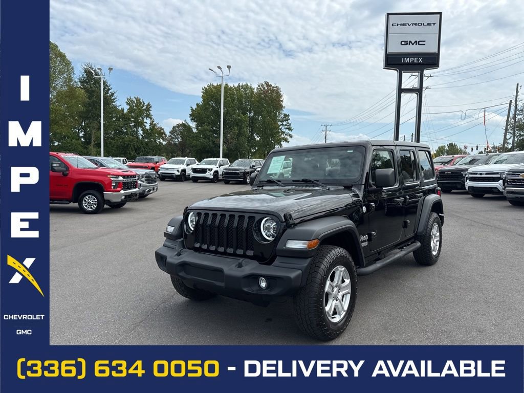 Used 2021 Jeep Wrangler Unlimited Sport image 1