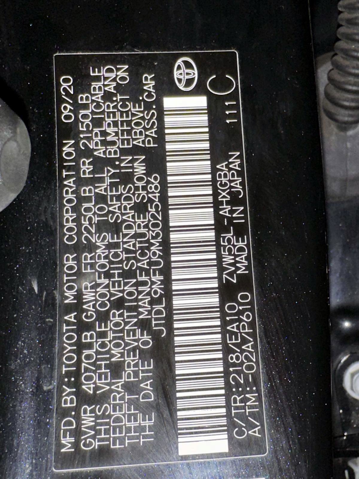 Used 2021 Toyota Prius XLE image 30